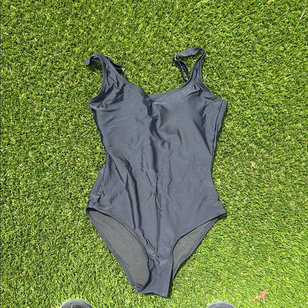 Black One-Piece Swimsuit size small